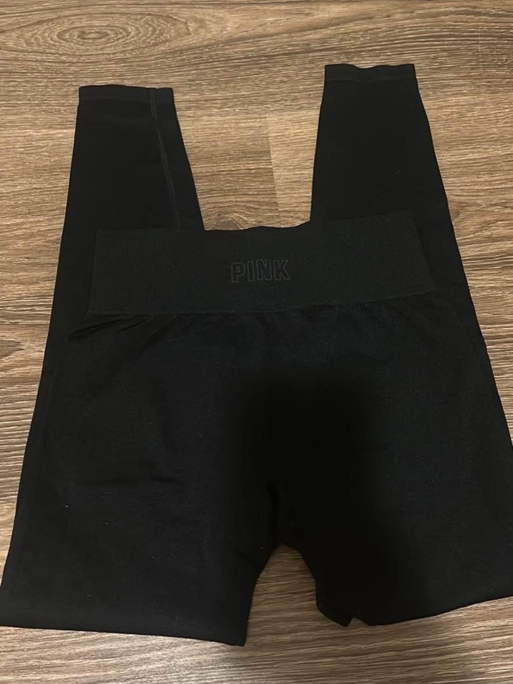 PINK Victoria's Secret' Black Active leggings